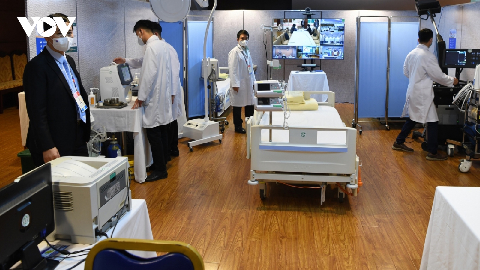 A closer look at medical rooms to serve 13th National Party Congress